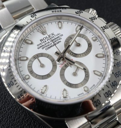 Rolex Daytona 116520 White 2016 Full Set Unworn