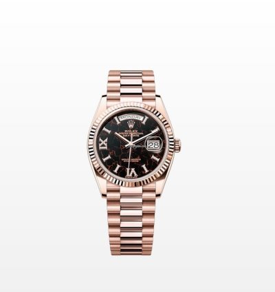 Rolex Day-date 36 128235 Eisenkiesel Diamond Roman Dial