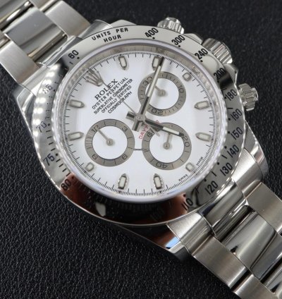 Rolex Daytona 116520 White 2016 Full Set Unworn