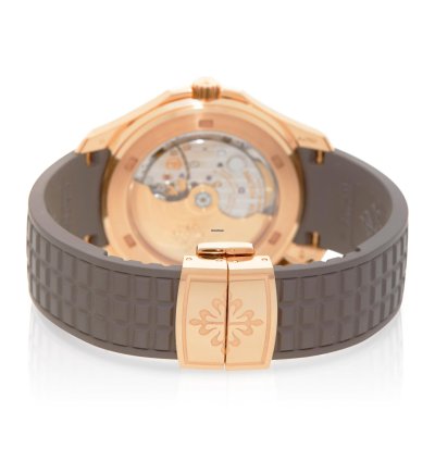 Patek Philippe Aquanaut 5268 200r-010 - Rose Gold - Taupe - Box Papers - 24-month Warranty - 2023