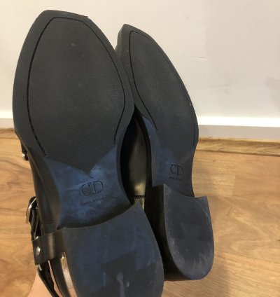 Dior Homme Mens Atelier Monk Strap Leather Shoes 2018 7 40eu