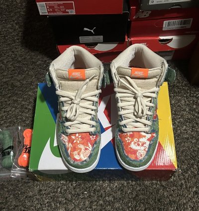 Nike Sb Dunk High Hawaii Maui Wowie Size 8