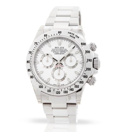 Rolex Daytona 116520 White Aph Dial - Box Papers - 24-month Warranty - 2015