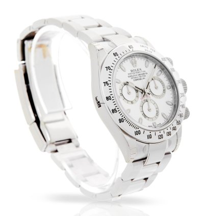 Rolex Daytona 116520 White Aph Dial - Box Papers - 24-month Warranty - 2015