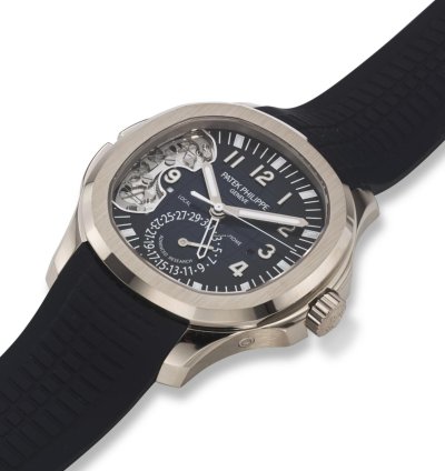 Patek Philippe Aquanaut 5650g 2017 Sehr Gut Full Set Travel Time Advanced Research Aquanaut