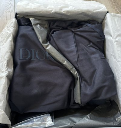 Dior Jacquard Explore Hiking Boot Leather