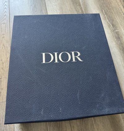 Dior Jacquard Explore Hiking Boot Leather