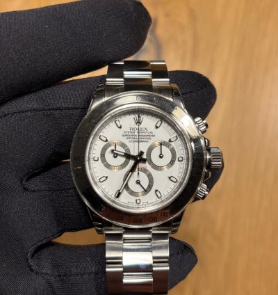 Rolex Daytona 116520 White Rarit Neuwertig Teilfoliert -serie Aus2007