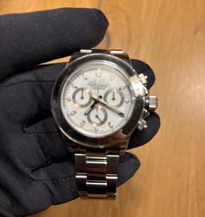 Rolex Daytona 116520 White Rarit Neuwertig Teilfoliert -serie Aus2007
