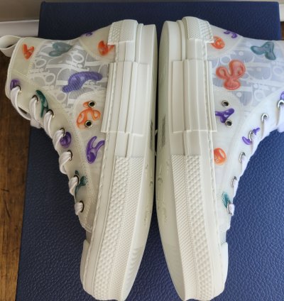 Dior Kenny Scharf B23 High Top Sneakers Size-5 Us 38 Eu