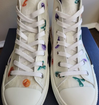 Dior Kenny Scharf B23 High Top Sneakers Size-5 Us 38 Eu