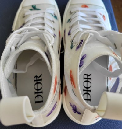 Dior Kenny Scharf B23 High Top Sneakers Size-5 Us 38 Eu