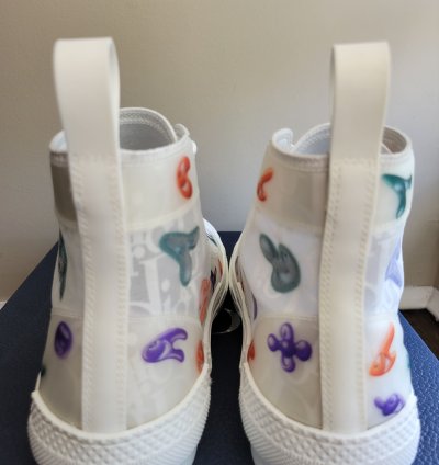 Dior Kenny Scharf B23 High Top Sneakers Size-5 Us 38 Eu