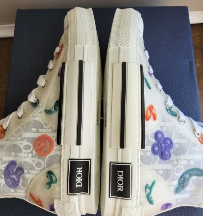 Dior Kenny Scharf B23 High Top Sneakers Size-5 Us 38 Eu