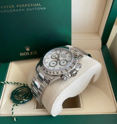 Rolex Daytona 116520aph White Nos 2016 Full Stickers