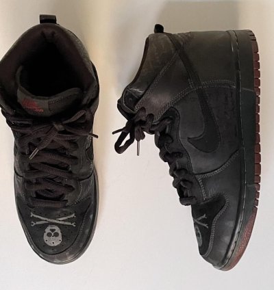Nike Sb Dunk High Melvin Black