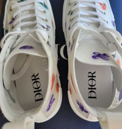 Dior Kenny Scharf B23 High Top Sneakers Size-7 Us 40 Eu