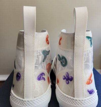 Dior Kenny Scharf B23 High Top Sneakers Size-7 Us 40 Eu