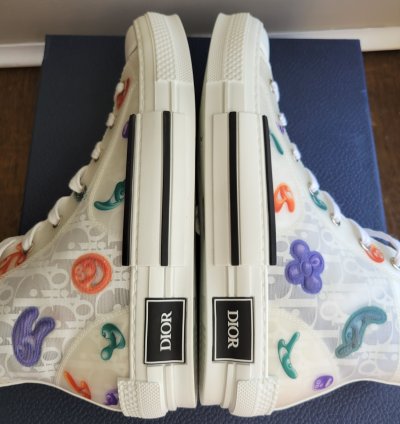 Dior Kenny Scharf B23 High Top Sneakers Size-7 Us 40 Eu