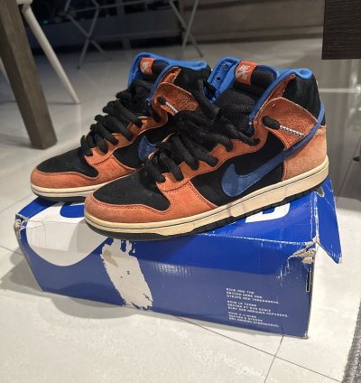 Nike Sb Dunk High Mets Knicks
