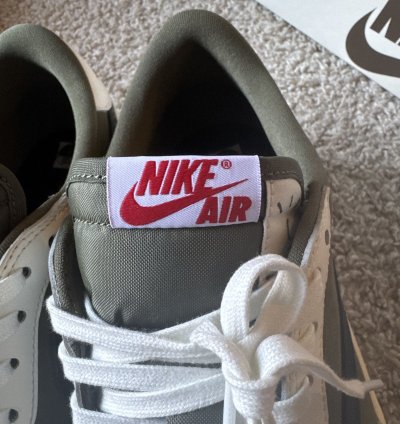 Travis Scott Nike Jordan 1 Low Olive Size 11