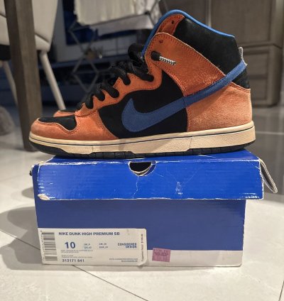 Nike Sb Dunk High Mets Knicks
