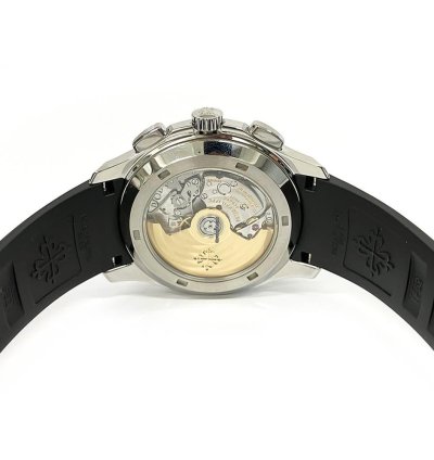 Patek Philippe Aquanaut 5968a-001 Aquanaut Chronograph 42 2mm Steel Case Mens Watch 2022