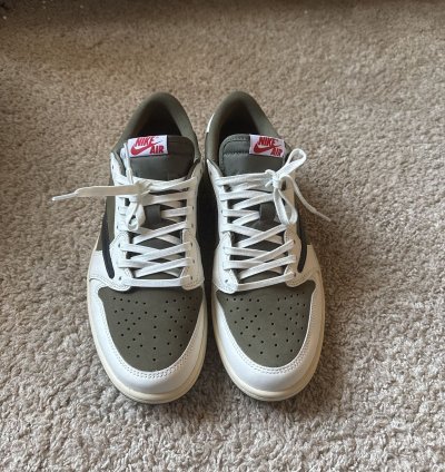Travis Scott Nike Jordan 1 Low Olive Size 11