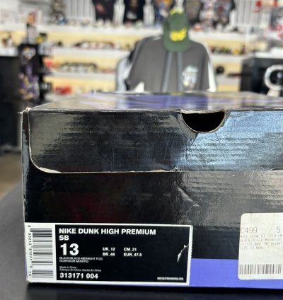 Nike Sb Dunk High Mf Doom Size 13 2007