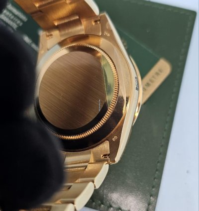Rolex Daytona 116528 Yellow Gold Diamonds Tahiti Mother Of Pearl Dial Full Set Stickers
