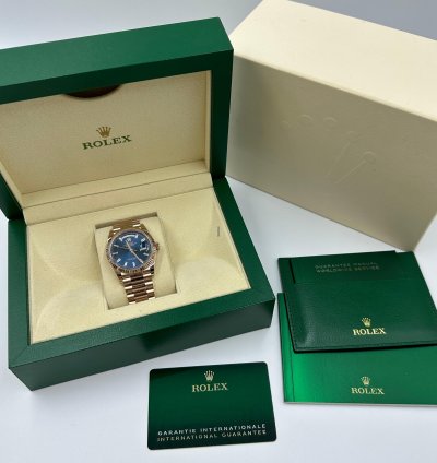 Rolex Day-date 36 128235a Blue