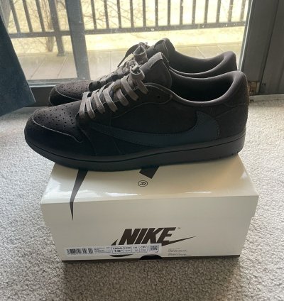 Travis Scott Velvet Brown J1 Low