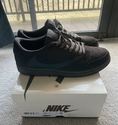 Travis Scott Velvet Brown J1 Low