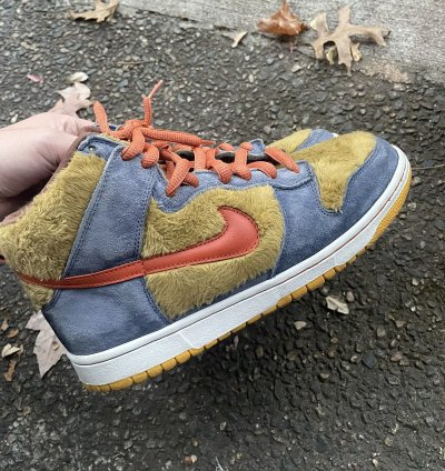 Nike Sb Dunk High Papa Bear Sz 9 2006