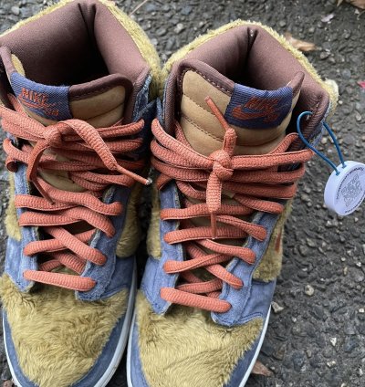 Nike Sb Dunk High Papa Bear Sz 9 2006