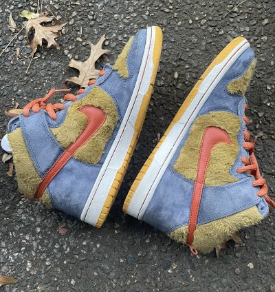 Nike Sb Dunk High Papa Bear Sz 9 2006