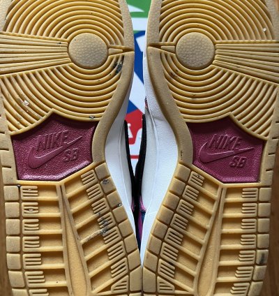 Us 9 5 Nike Sb Parra Abstract Dunk Low Pro Qs Horigome