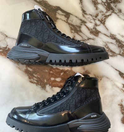 Dior Oblique Combat Boot Sneaker
