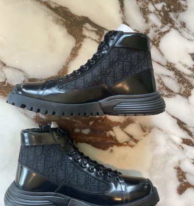 Dior Oblique Combat Boot Sneaker