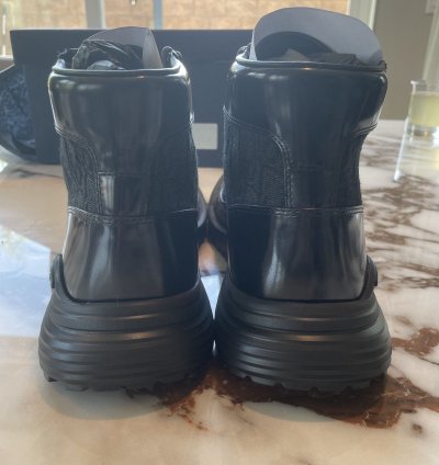 Dior Oblique Combat Boot Sneaker