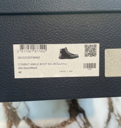 Dior Oblique Combat Boot Sneaker