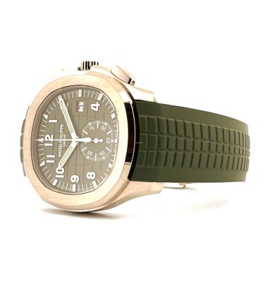 Patek Philippe Aquanaut 5968g-010 Chronograph 42 Mm Very Good Condt Full Set Germany 2023