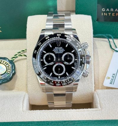 Rolex Daytona 126500 Stainless Steel 2024 Black