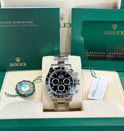 Rolex Daytona 126500 Stainless Steel 2024 Black