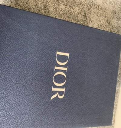 Dior Oblique Kasuri Snow Slip On Sneakers Sz 42