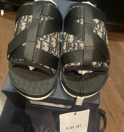 Dior Oblique Logo Slides