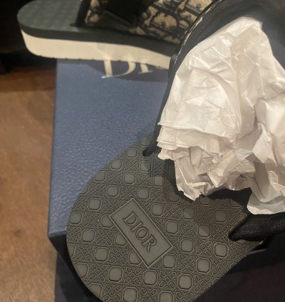 Dior Oblique Logo Slides