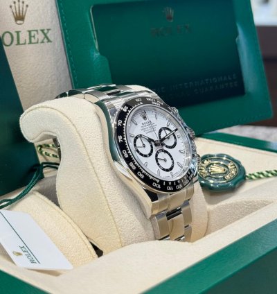 Rolex Daytona 126500 White Stainless Steel 2024 New