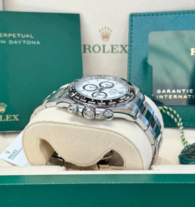 Rolex Daytona 126500 White Stainless Steel 2024 New