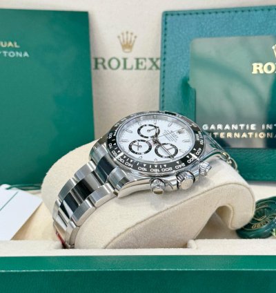 Rolex Daytona 126500 White Stainless Steel 2024 New